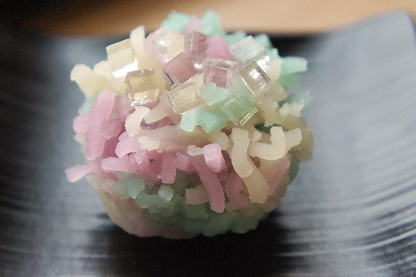 白藤屋 まんじゅう 紫陽花