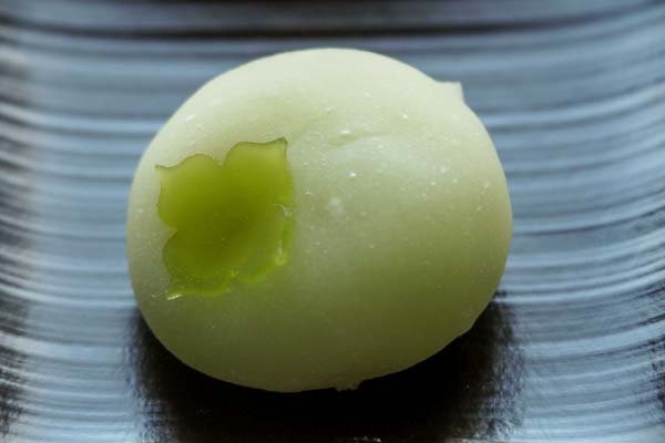 白藤屋 和菓子 青柿 -あおがき-